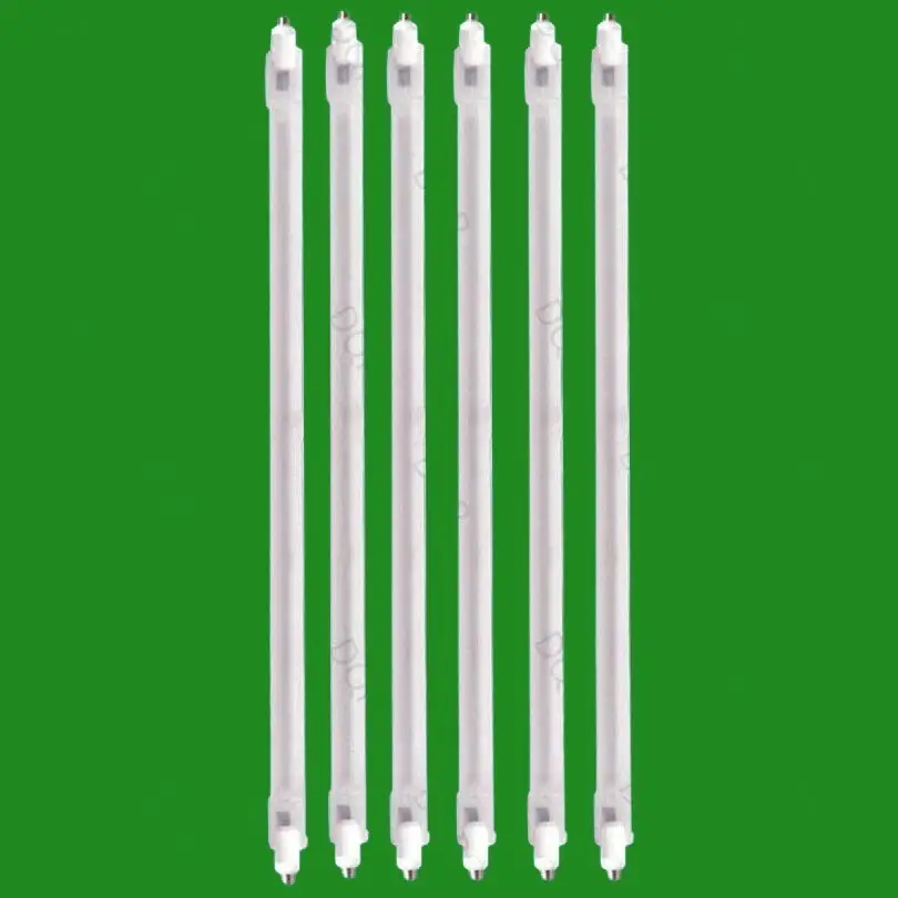 6x 400W Halogen Heater Replacement Tubes 242mm Fire Bar Heater Lamp Element Bulb