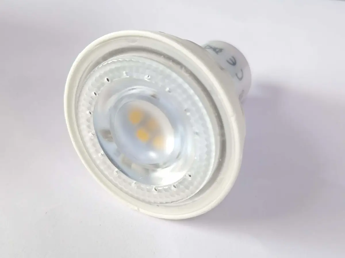 1x 5.5W (=50W) Dimmable LED GU10 2-Pin 4000K Cool Reflector Spot Light Bulb Lamp - image 3 | Free standard UK delivery included | Discount Quality Products