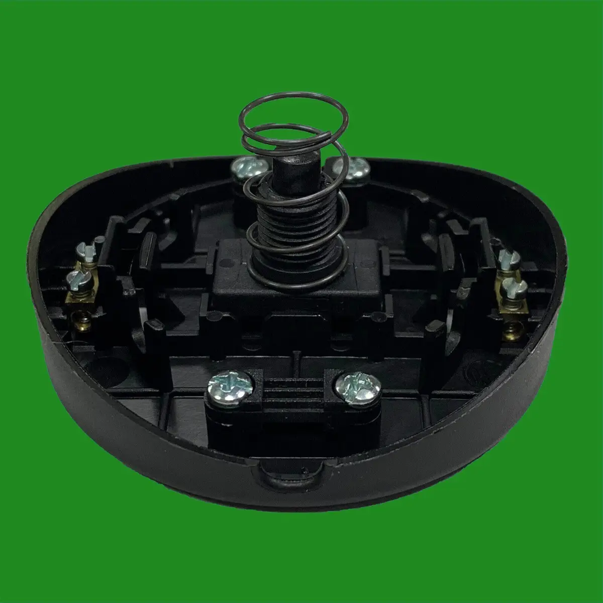 2x Black 2/3 Core 2A Foot Button Lamp Light Round Floor Inline On/Off Switch - image 2 | Free standard UK delivery included | Discount Quality Products