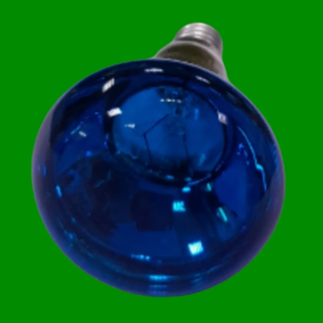 8x 40W Blue Coloured R50 Incandescent Reflector Spotlight SES E14 Light Bulb - image 2 | Free standard UK delivery included | Discount Quality Products
