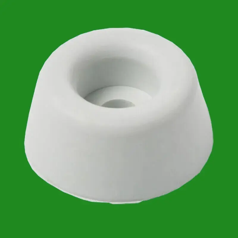 50x 19mm Diameter White Seat Buffers Bumpers Pads Rubber Toilet Bathroom Circle