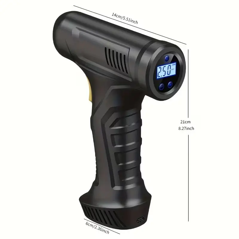 Cordless Digital Tyre Inflator Air Compressor for Car, Bicycle, Bike, Inflatable - image 5 | Free standard UK delivery included | Discount Quality Products
