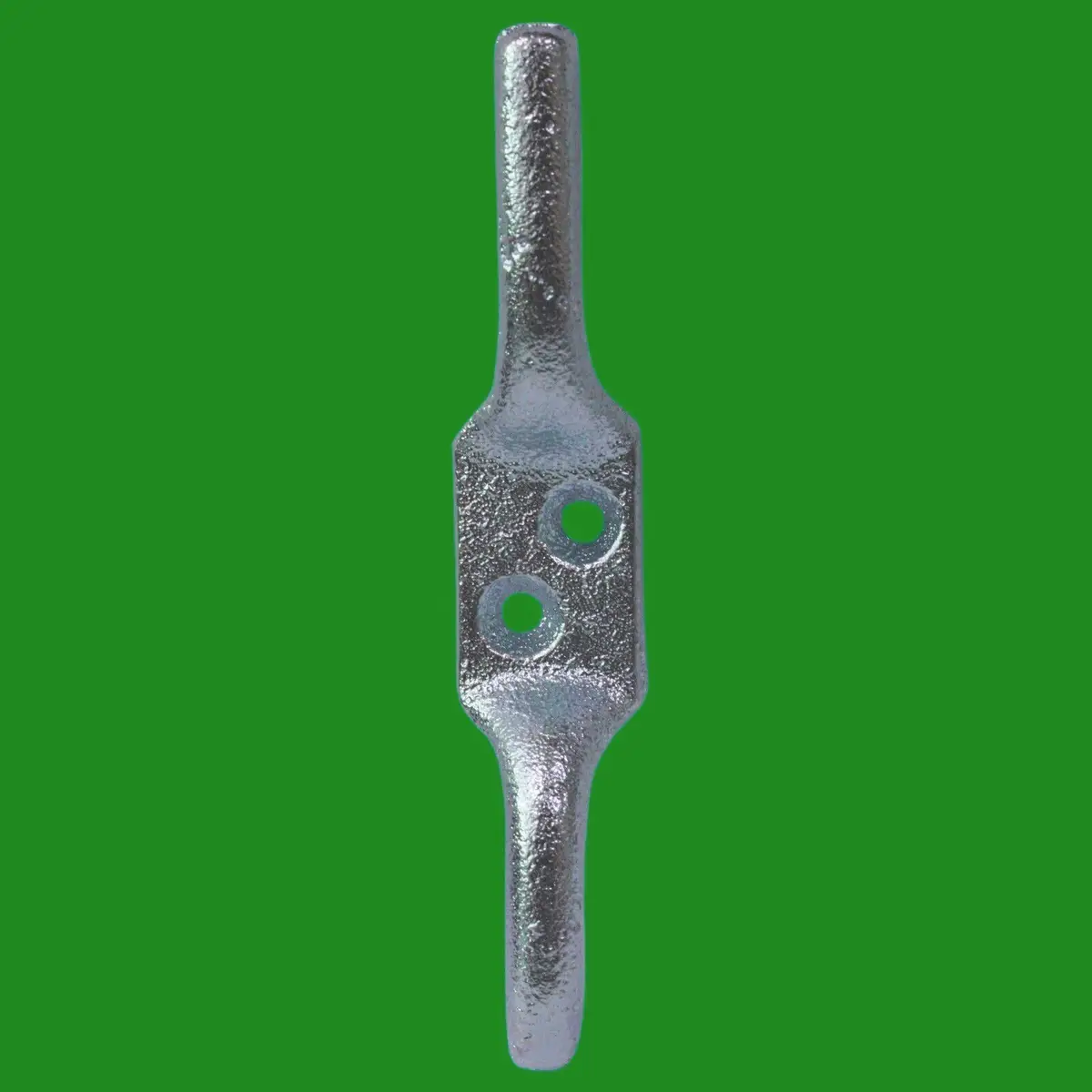 2x 103mm (4" Inch) Galvanised Cleat Hook, Flag Pole Rope Halyard Washing Line - image 4 | Free standard UK delivery included | Discount Quality Products