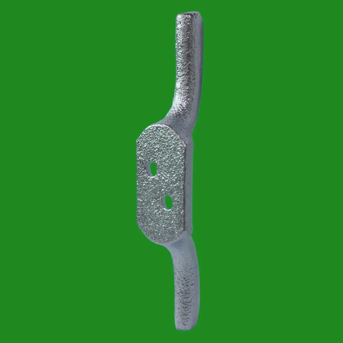 2x 103mm (4" Inch) Galvanised Cleat Hook, Flag Pole Rope Halyard Washing Line - image 5 | Free standard UK delivery included | Discount Quality Products