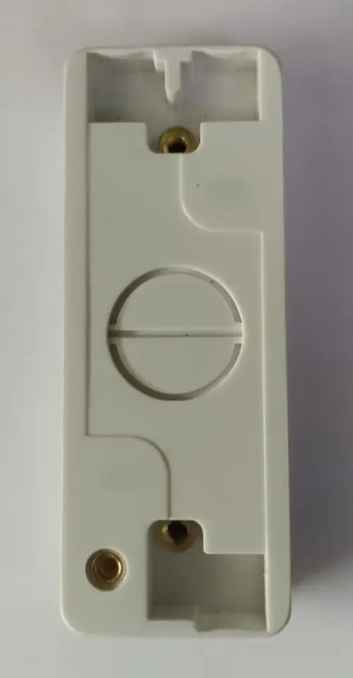 1 Gang Click Architrave Round Pattress Back Mounting Box CMA175 For Switches - image 2 | Free standard UK delivery included | Discount Quality Products