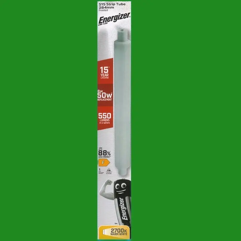 8x 6W LED 284mm Frosted Double Ended Tubular Lamp, S15 Linear Strip Light Bulb - image 4 | Free standard UK delivery included | Discount Quality Products