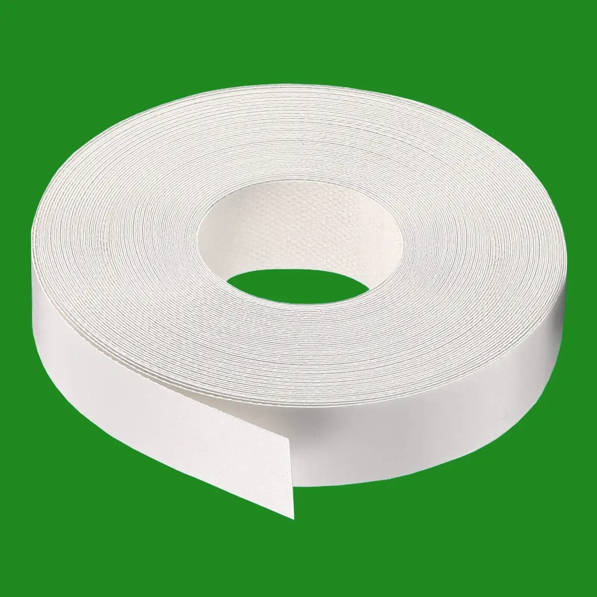 2m x 48mm White Smooth Pre-Glued Iron-On Melamine Worktop Edge Tape