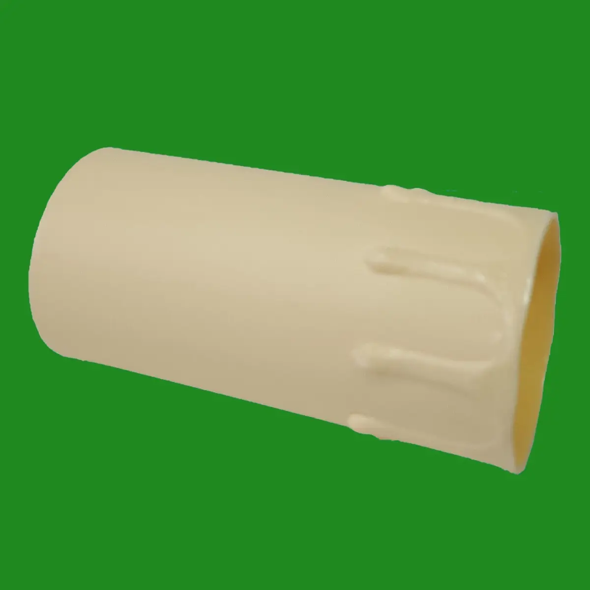 4x Ivory Drip Candle Sleeve Wax Effect Chandelier Light Bulb Cover 85mm x 40mm - image 3 | Free standard UK delivery included | Discount Quality Products