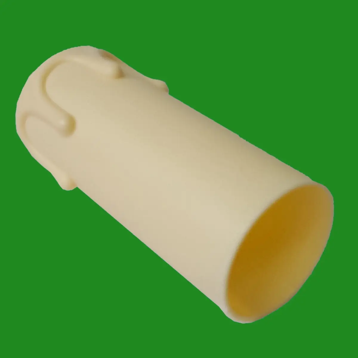 5x Ivory Drip Candle Sleeve Wax Effect Chandelier Light Bulb Cover 70mm x 27mm - image 3 | Free standard UK delivery included | Discount Quality Products