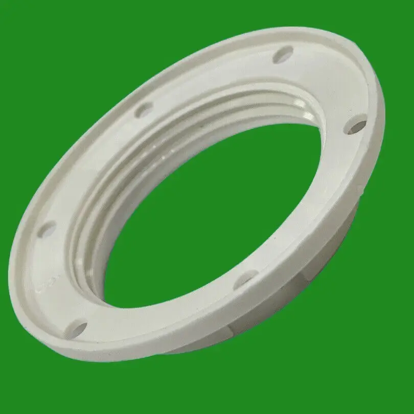 1x White Lampshade Collar Ring M38 Thread Replacement, Lamp Edison Screw ES E27 - image 2 | Free standard UK delivery included | Discount Quality Products