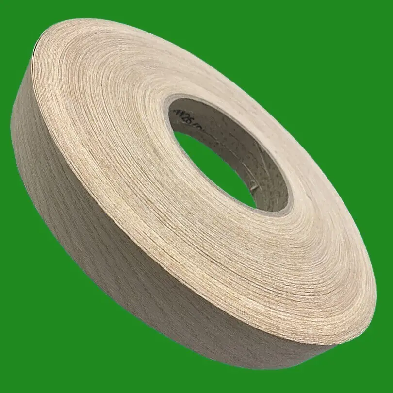 1m x 50mm White Oak Iron-On Edge Veneer Real Wood Countertop Worktop Edging Tape - image 2 | Free standard UK delivery included | Discount Quality Products