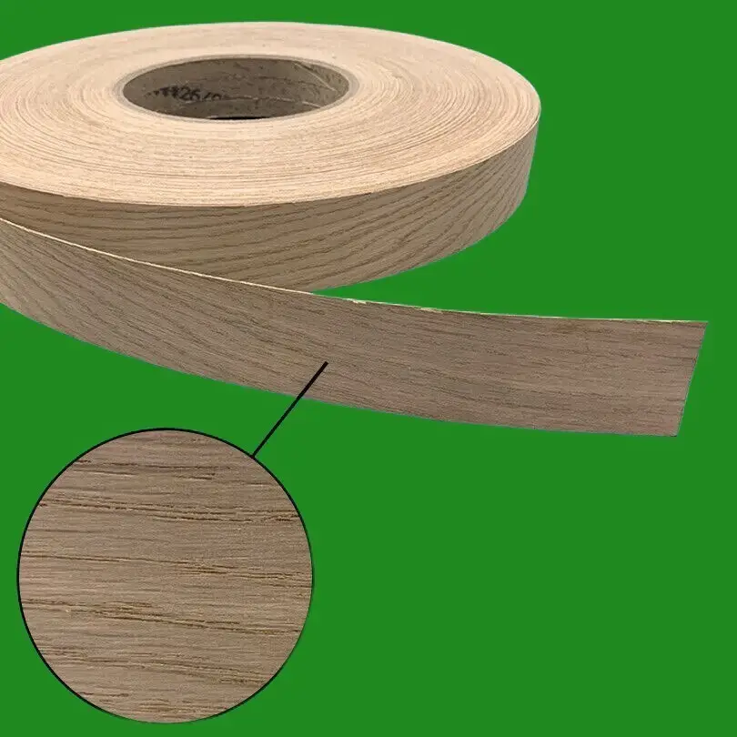 1m x 50mm White Oak Iron-On Edge Veneer Real Wood Countertop Worktop Edging Tape - image 3 | Free standard UK delivery included | Discount Quality Products