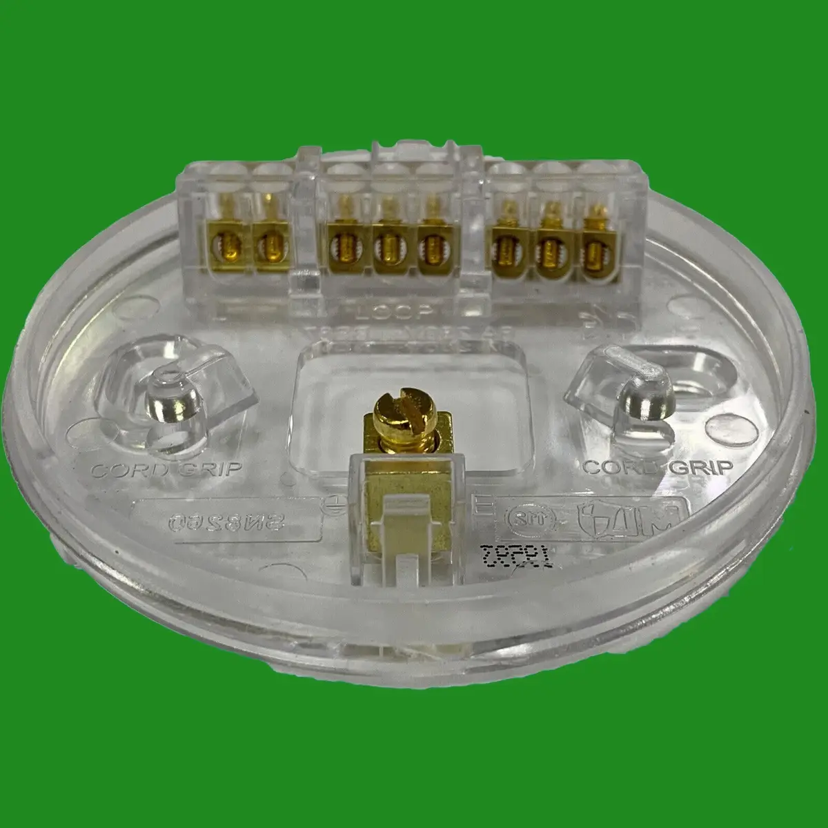 2x 3.5" White Plastic Ceiling Rose Light Fitting 3 Terminal and Earth 230V - image 3 | Free standard UK delivery included | Discount Quality Products