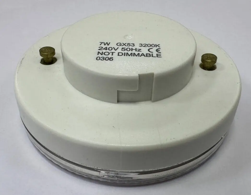 7W GX53 IP20 Kitchen Under Cabinet Light Office Chrome Knightsbridge CRFGX53C - image 4 | Free standard UK delivery included | Discount Quality Products