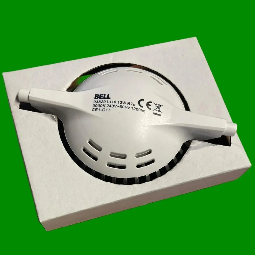 1x 13W (=150W) BELL R7s Linear Pro LED Range Lamp (118mm) – Warm White (3000K) - image 4 | Free standard UK delivery included | Discount Quality Products