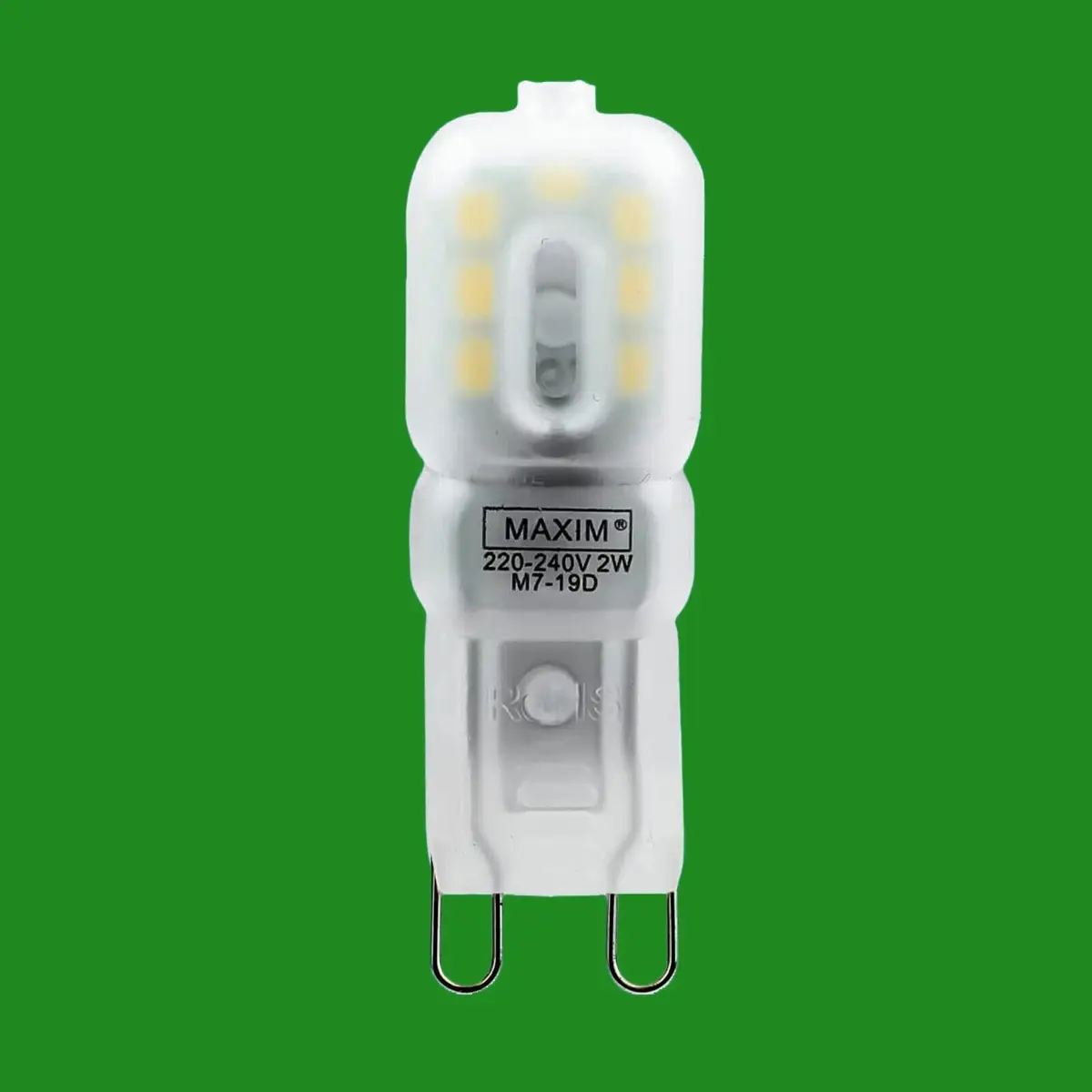 2x 2W (=20W) LED G9 Capsule 6500K Daylight Light Bulb Replacement Halogen Lamp - image 2 | Free standard UK delivery included | Discount Quality Products