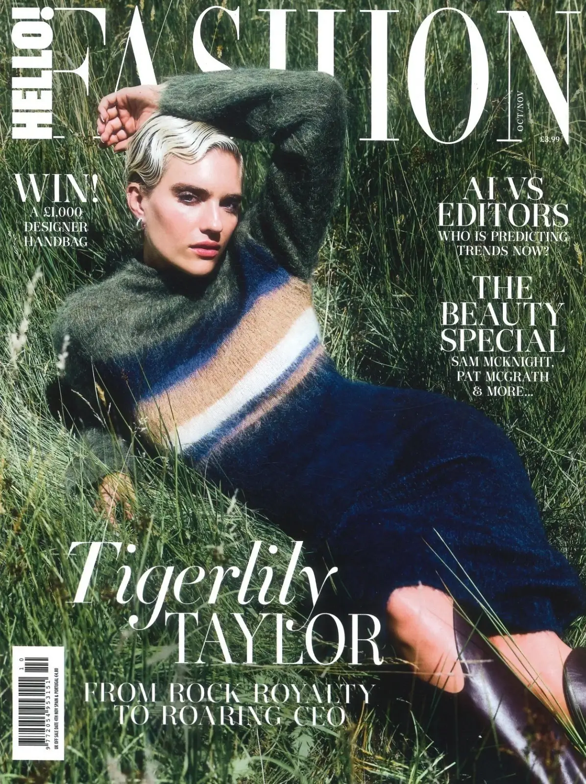 HELLO Fashion Magazine: Cover #1, Tigerlily Taylor, Amelia Windsor, Oct/Nov 2025