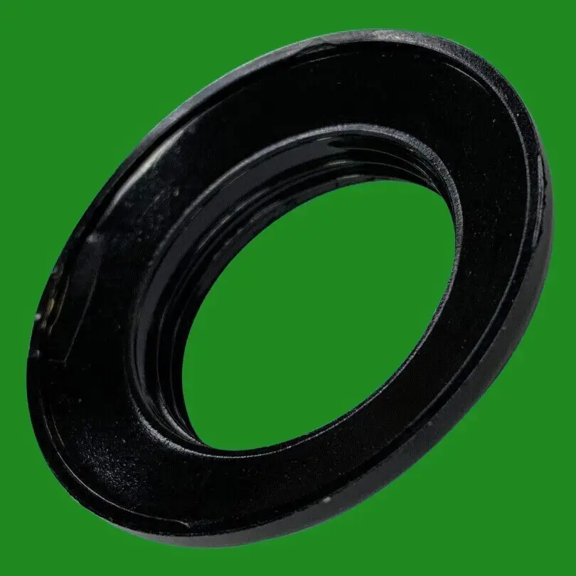 1x Black Lampshade Collar Ring, M28 Thread, Replacement, Edison Screw SES E14 - image 2 | Free standard UK delivery included | Discount Quality Products