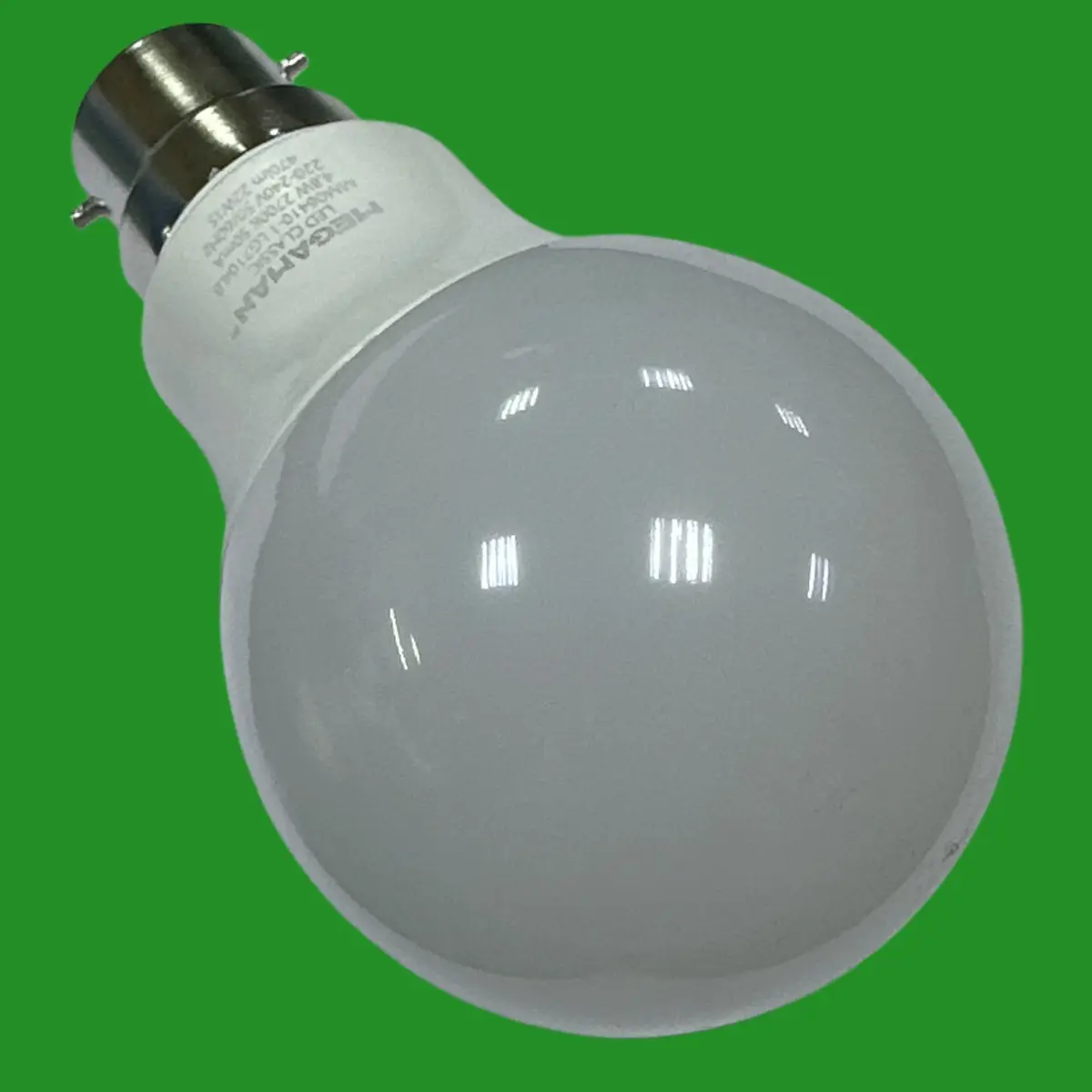 2x 4.8W (=40W) Megaman LED GLS Light Bulbs Bayonet BC B22, 2700K Warm White Lamp - image 3 | Free standard UK delivery included | Discount Quality Products