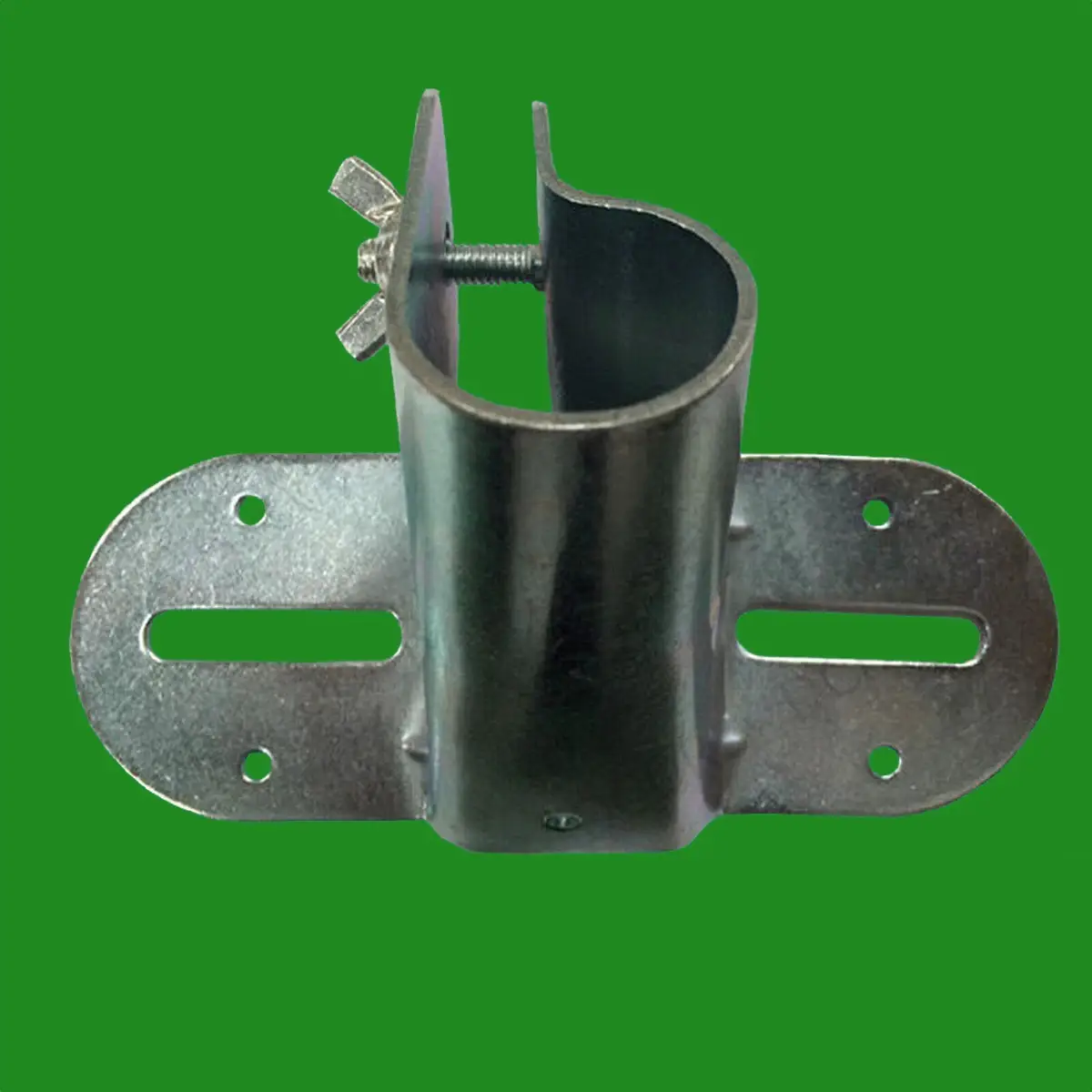 10x Steel Flagpole Holder Metal Bracket Flag Staff Wall Mount, 26-29mm 1" Pole - image 2 | Free standard UK delivery included | Discount Quality Products