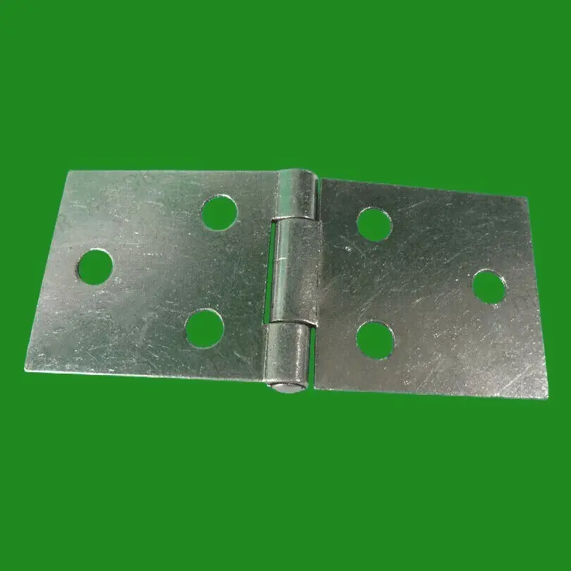 2 x Heavy Duty Steel Back Flap Hinges, Counter, Worktop, Table, Box, 87mm x 38mm