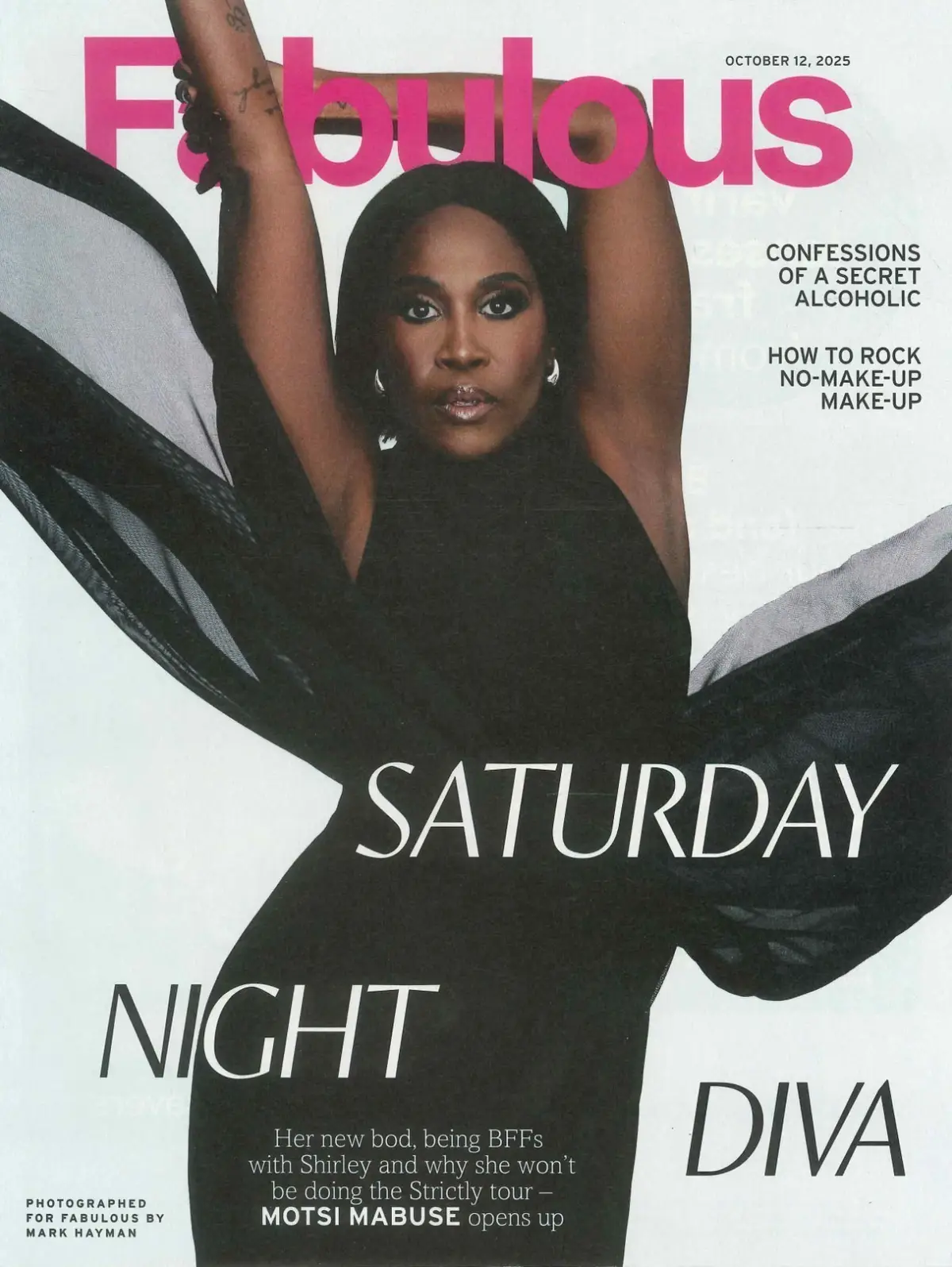 Fabulous Magazine Motsi Mabuse, Jacqueline Wilson, Gabby Allen, Fashion 12.10.25
