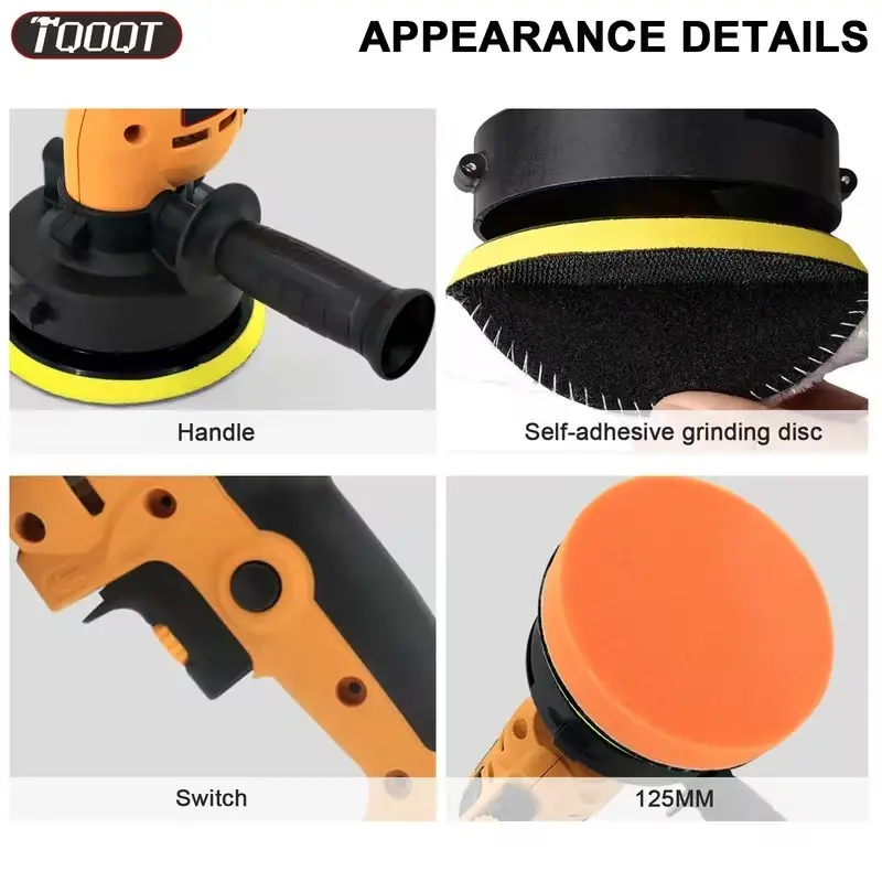 700W Electric Dual Action Polisher Buffer Sander Car Care Polishing Machine Tool - image 3 | Free standard UK delivery included | Discount Quality Products