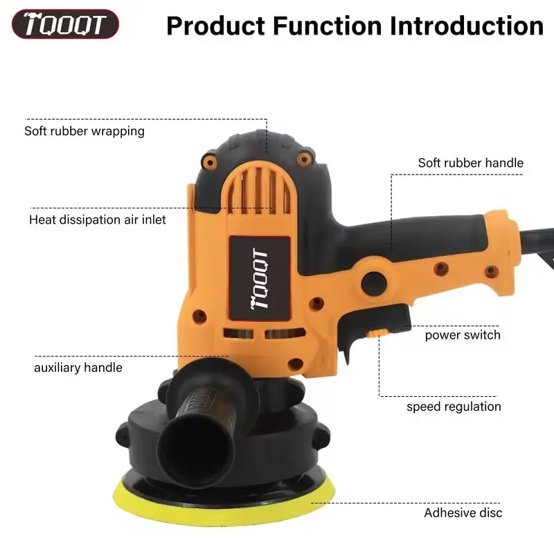700W Electric Dual Action Polisher Buffer Sander Car Care Polishing Machine Tool - image 9 | Free standard UK delivery included | Discount Quality Products