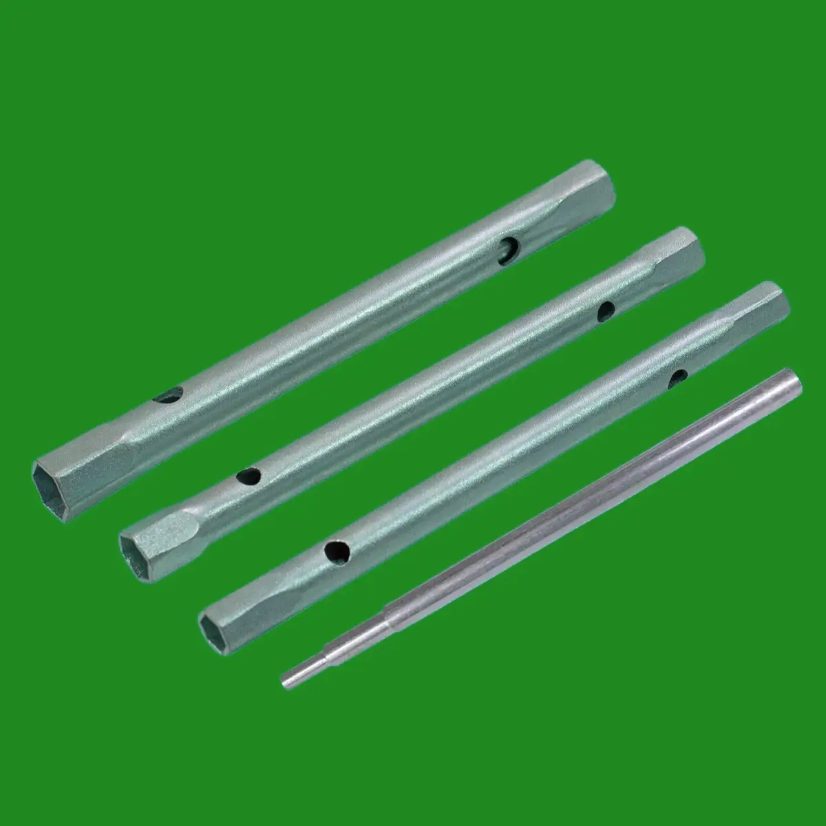 3pcs Double-ended Box Monobloc Tap Spanner Tool Set with Tommy Bar, Sizes 8-13mm