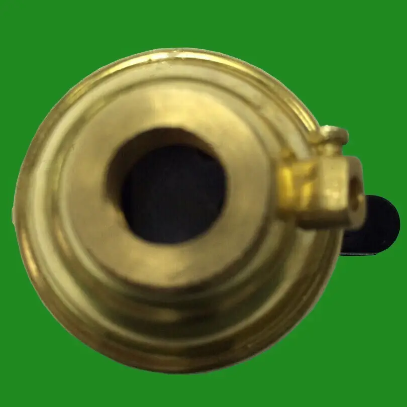 2x Brass Bayonet Socket BC B22 M10 Entry Light Bulb Holder Switch & Shade Collar - image 5 | Free standard UK delivery included | Discount Quality Products