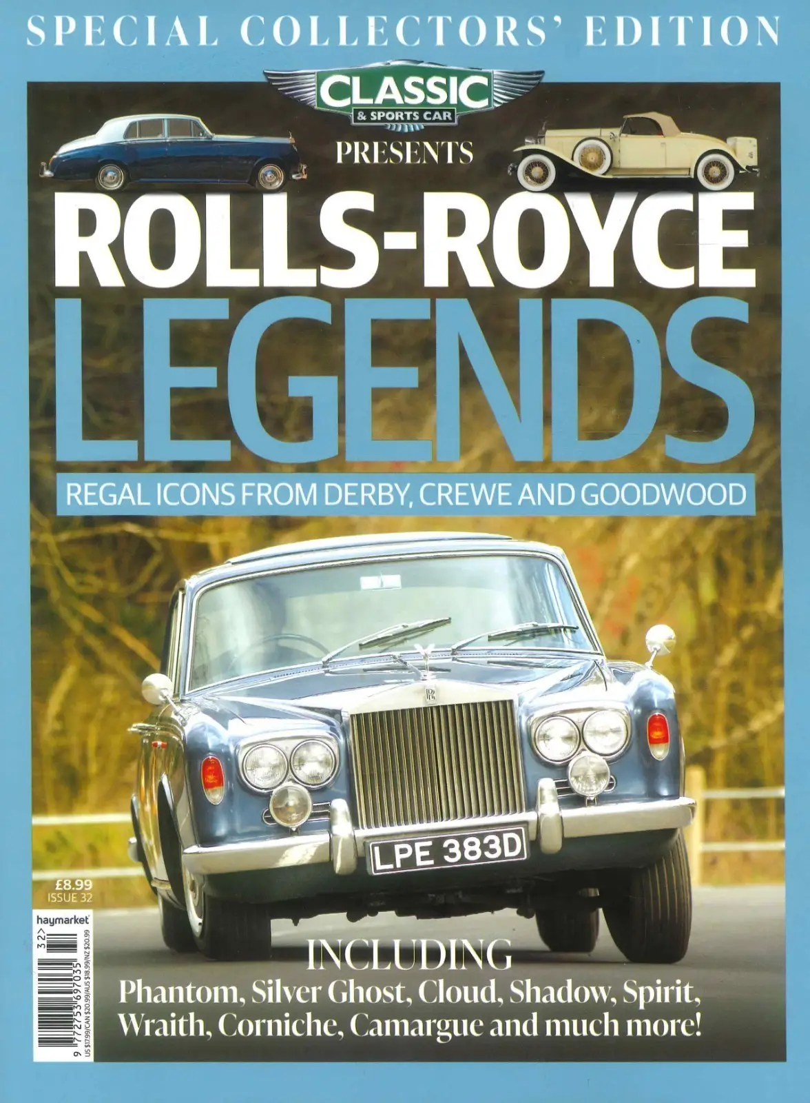 Classic &amp; Sports Car Magazine: Rolls-Royce Legends, Collectors' Edition, 2025
