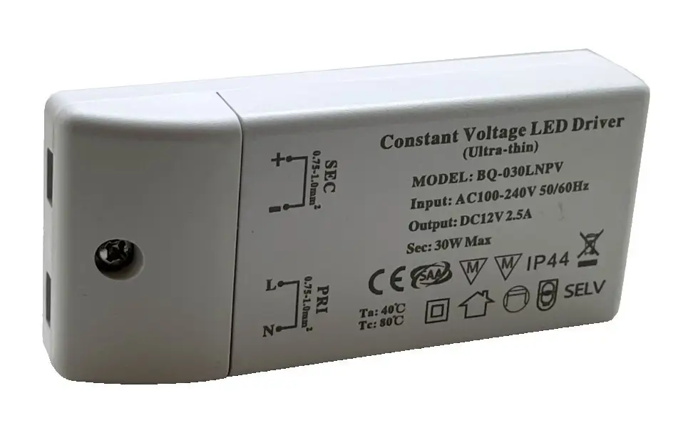 30W 12V, 2.5A 100-240V Transformer Constant Voltage LED Driver Power Supply MR16 - image 4 | Free standard UK delivery included | Discount Quality Products