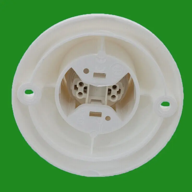 1x Edison Screw White Batten Ceiling Lamp Holder ES E27 Light Bulb Socket Fixing - image 2 | Free standard UK delivery included | Discount Quality Products