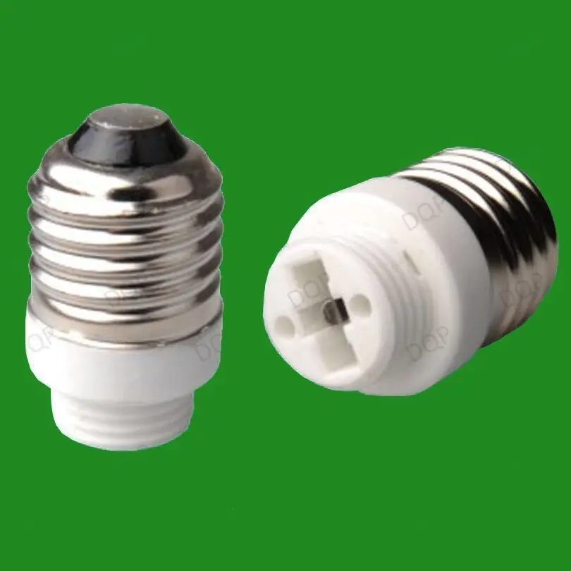24x Edison Screw ES E27 To G9 Light Bulb Adaptor Lamp Socket Converter Holder