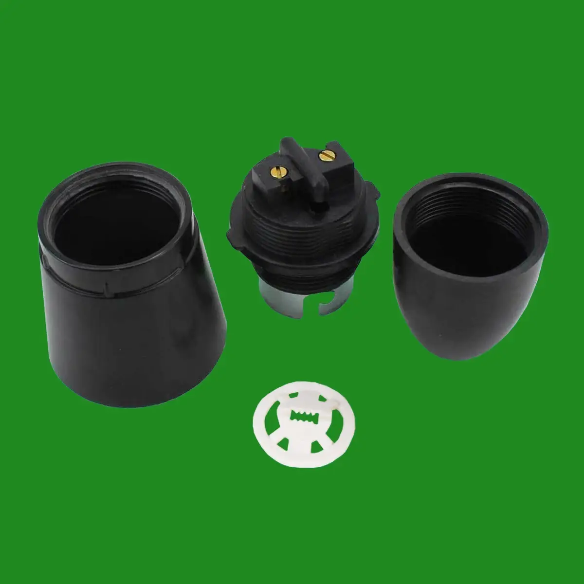 4x T2 1/2" Threaded Entry Light Bulb Socket Pendant BC B22 Bayonet Lamp Holder - image 5 | Free standard UK delivery included | Discount Quality Products