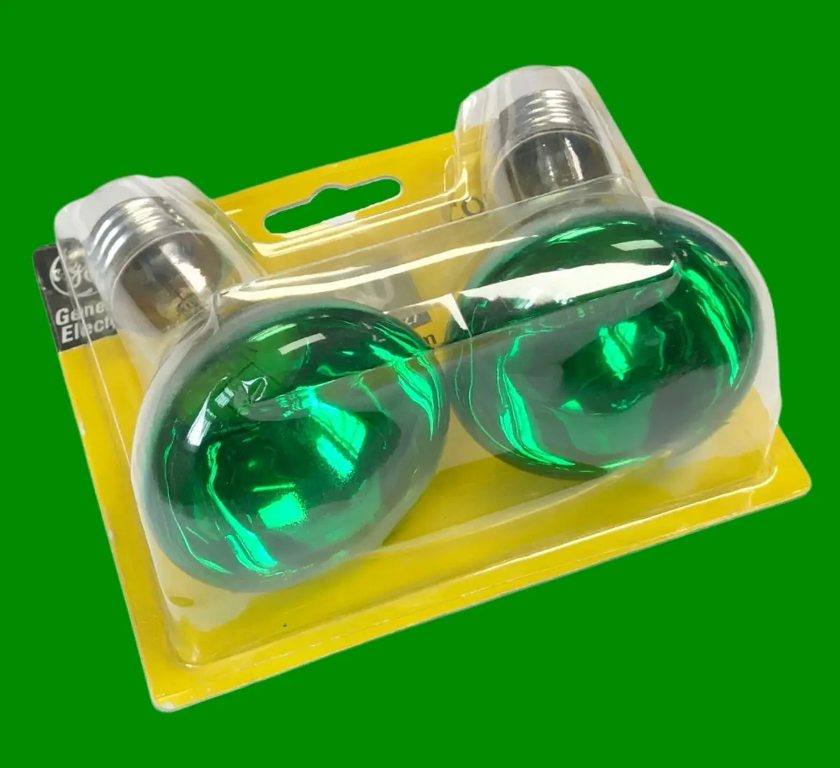 8x 60W Green Coloured R63 Incandescent Reflector Spotlight ES E27 Light Bulb - image 2 | Free standard UK delivery included | Discount Quality Products