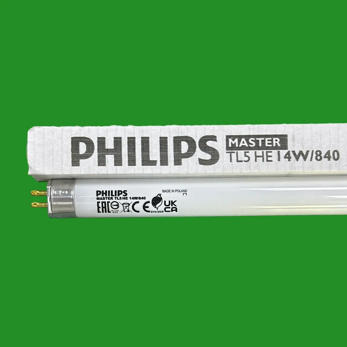 2x 14W PHILIPS T5 2 Pin 549mm (563mm) Fluorescent Tube Strip Light Bulb 4000K