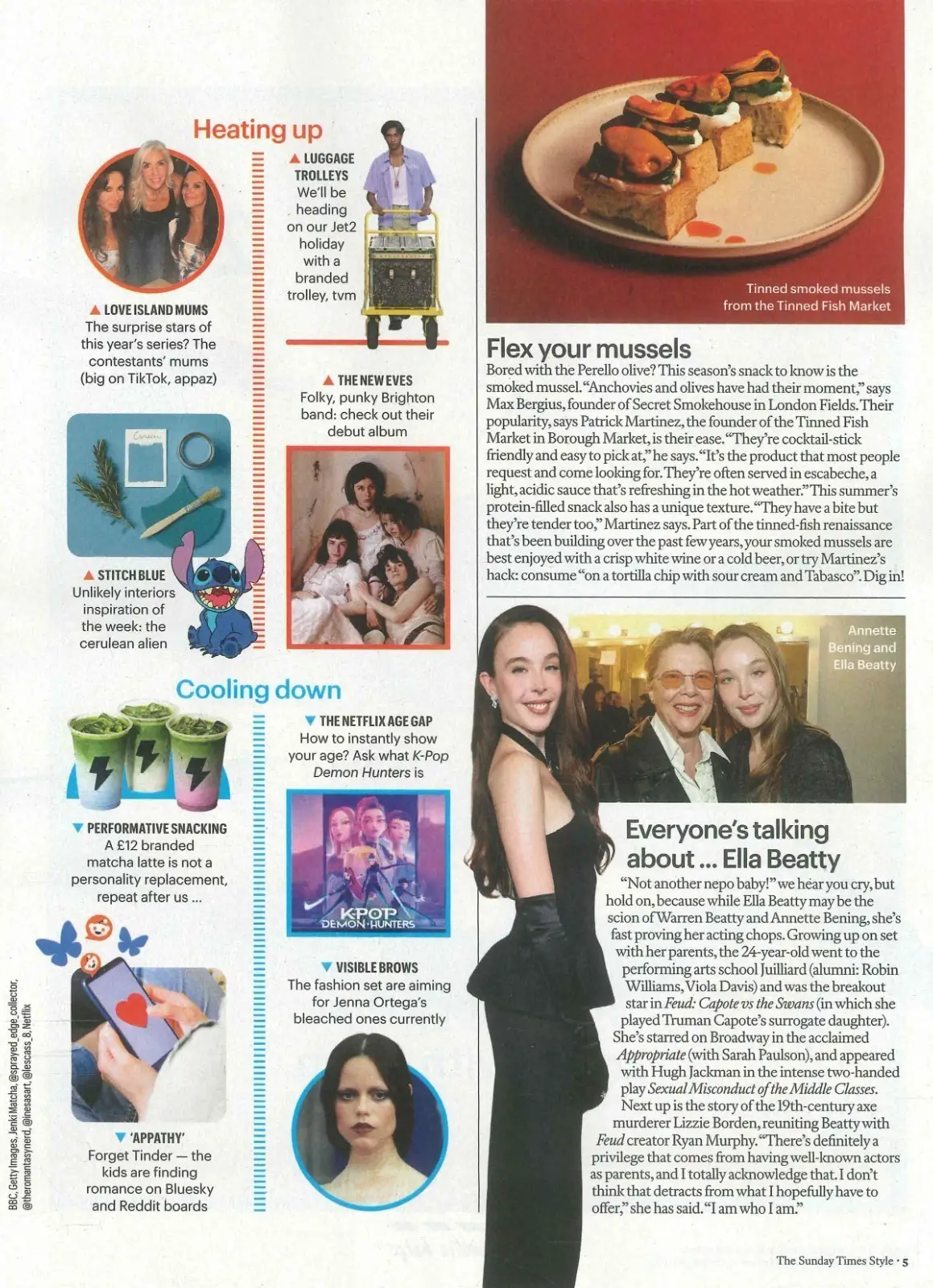 Sunday Times STYLE Magazine: Catherine Zeta-Jones, Pixie Geldof, Fashion 17.8.25 - image 2 | Free standard UK delivery included | Discount Quality Products