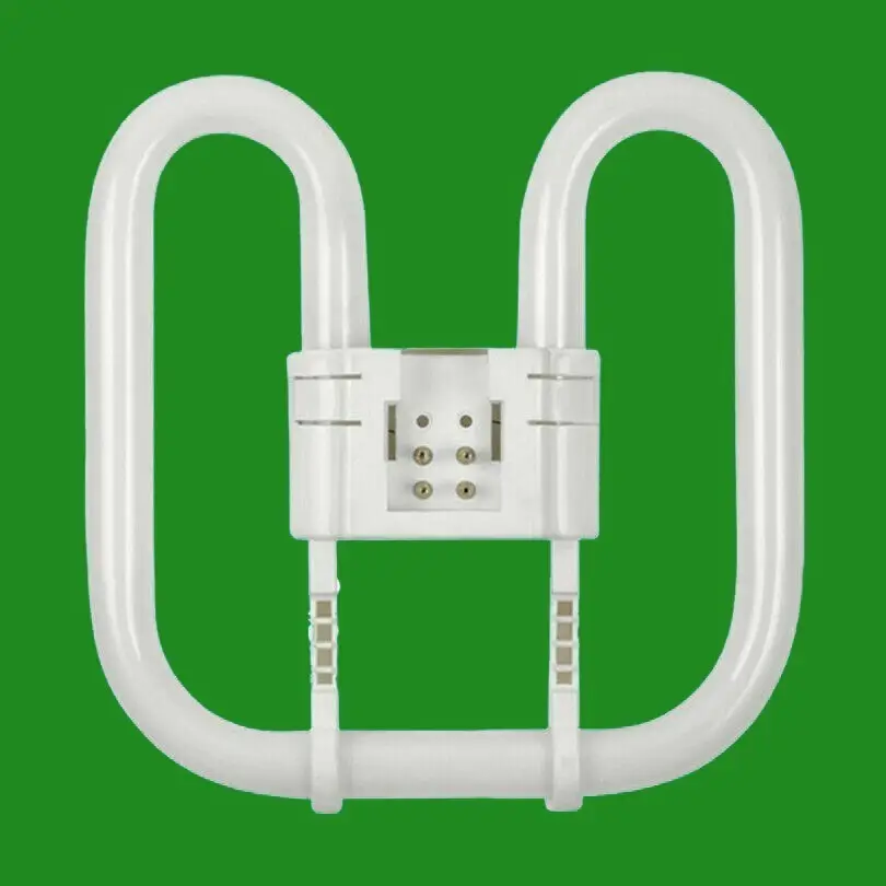 Powerplus 16W GR10Q 4 pin Energy Saving 4000K Cool White 2D Light Bulb Double D - image 2 | Free standard UK delivery included | Discount Quality Products