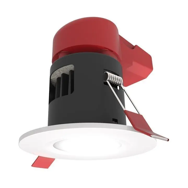 4x Ansell APRILEDPBZ/SC Prism Pro Satin Chrome Trim Bezel LED Accessory - image 2 | Free standard UK delivery included | Discount Quality Products