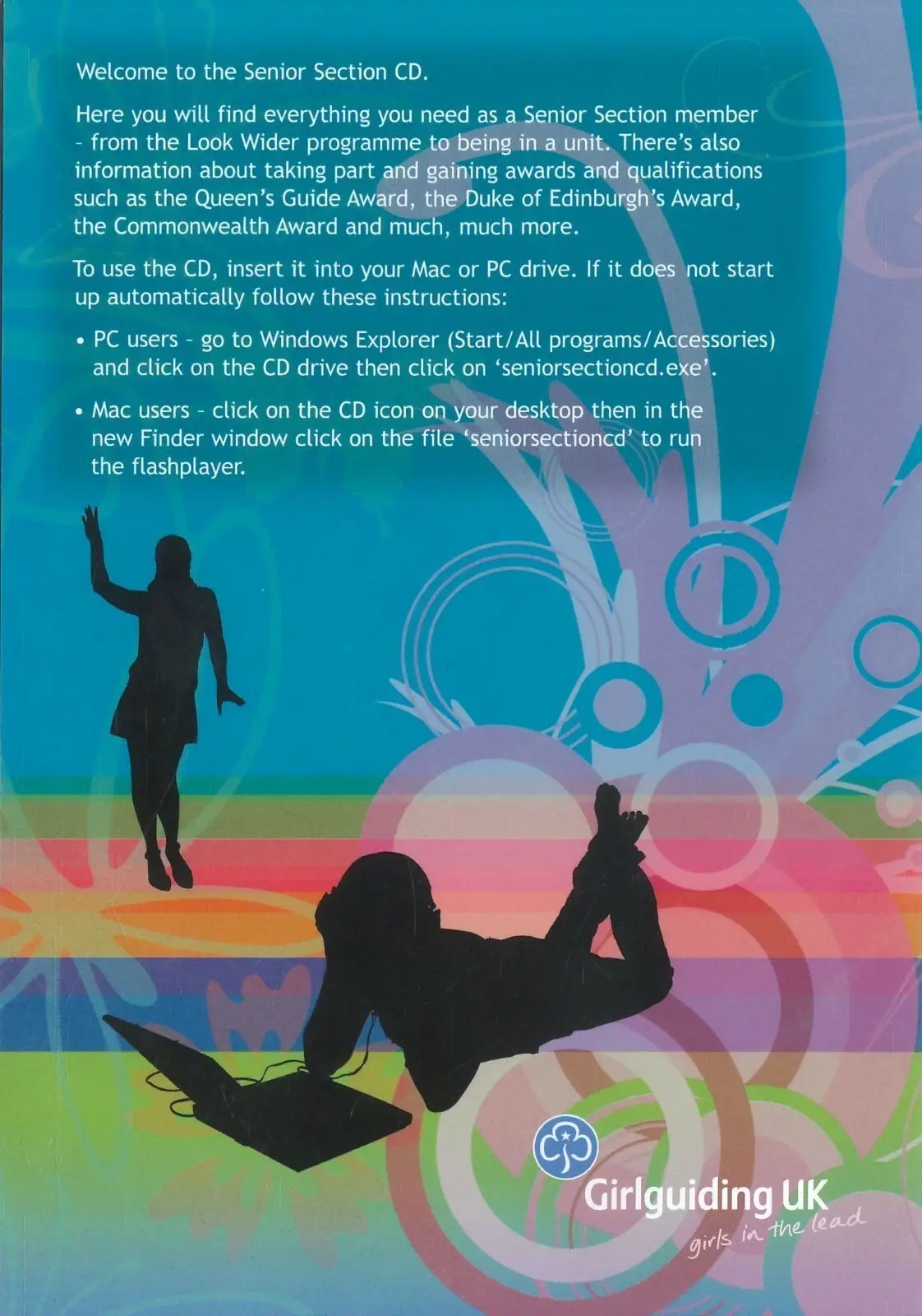Girlguiding UK: The Senior Section CD-ROM, Windows, Mac - image 2 | Free standard UK delivery included | Discount Quality Products
