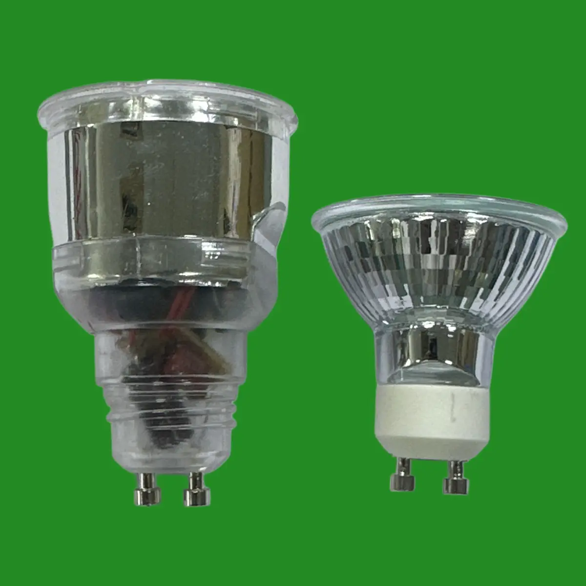 2x 7W Clear GU10 77mm Long Barrel CFL Reflector Spot Light Bulb 6500K Daylight - image 2 | Free standard UK delivery included | Discount Quality Products