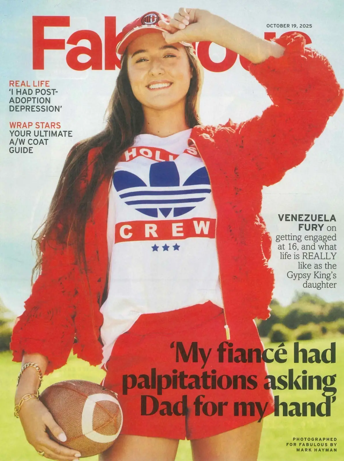 Fabulous Magazine: Venezuela Fury, Irvine Welsh, Karren Brady, Fashion, 19.10.25