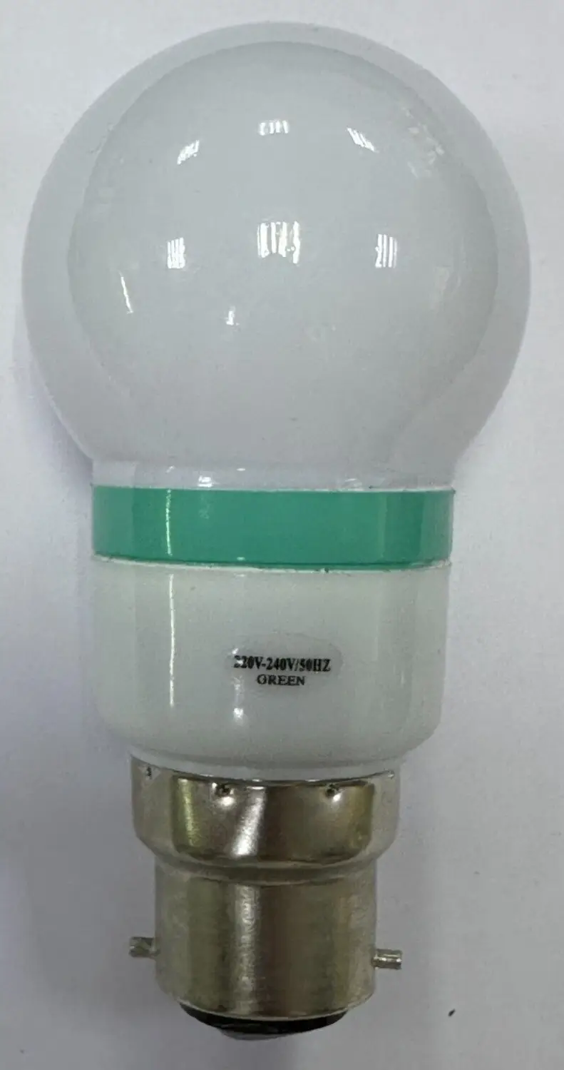2W Kosnic Green Coloured LED Round Golf Ball BC B22 IP65 Waterproof Light Bulb - image 2 | Free standard UK delivery included | Discount Quality Products