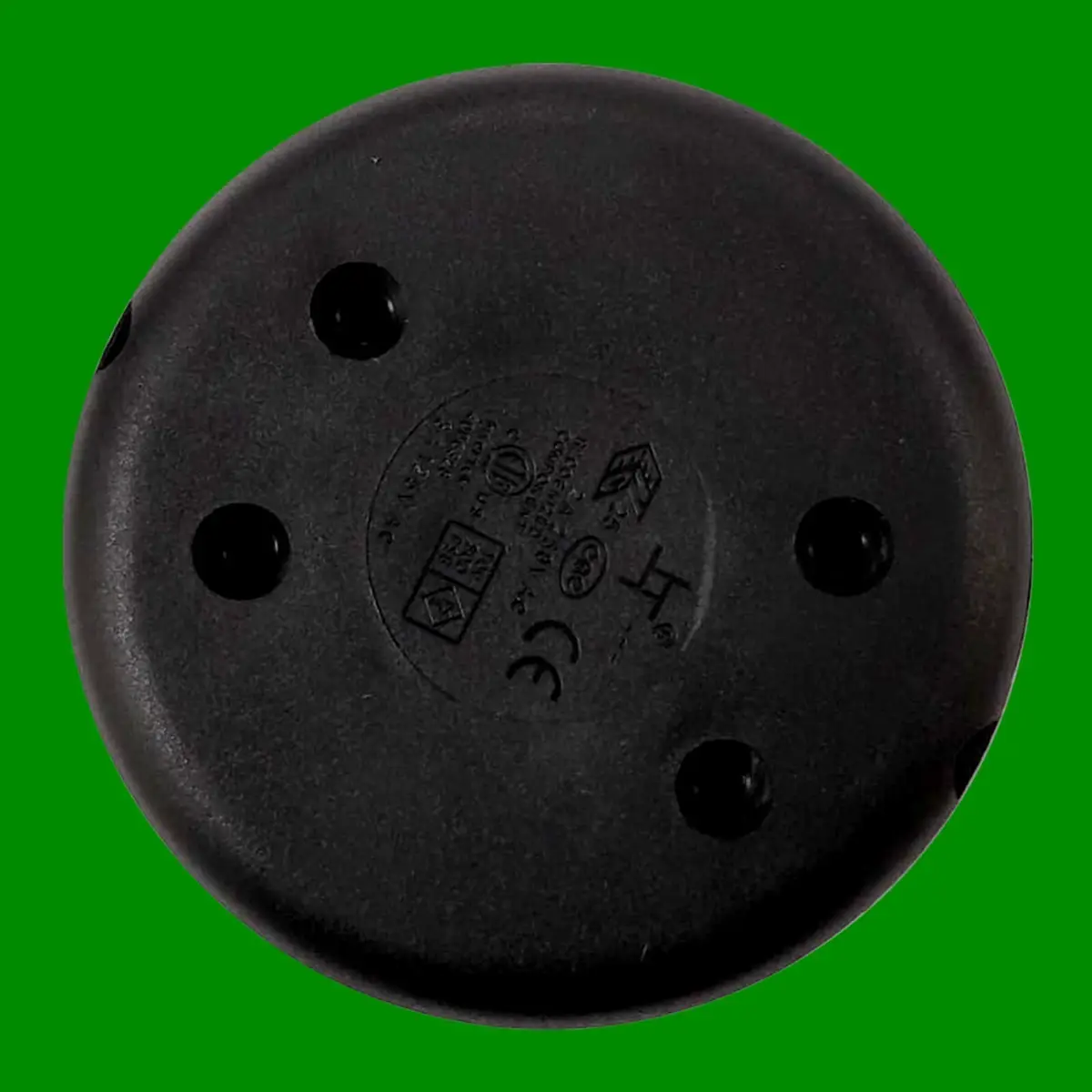 Black 2 Core 2A Foot Button Lamp Light Round Floor Inline On/Off Switch, 70mm - image 3 | Free standard UK delivery included | Discount Quality Products