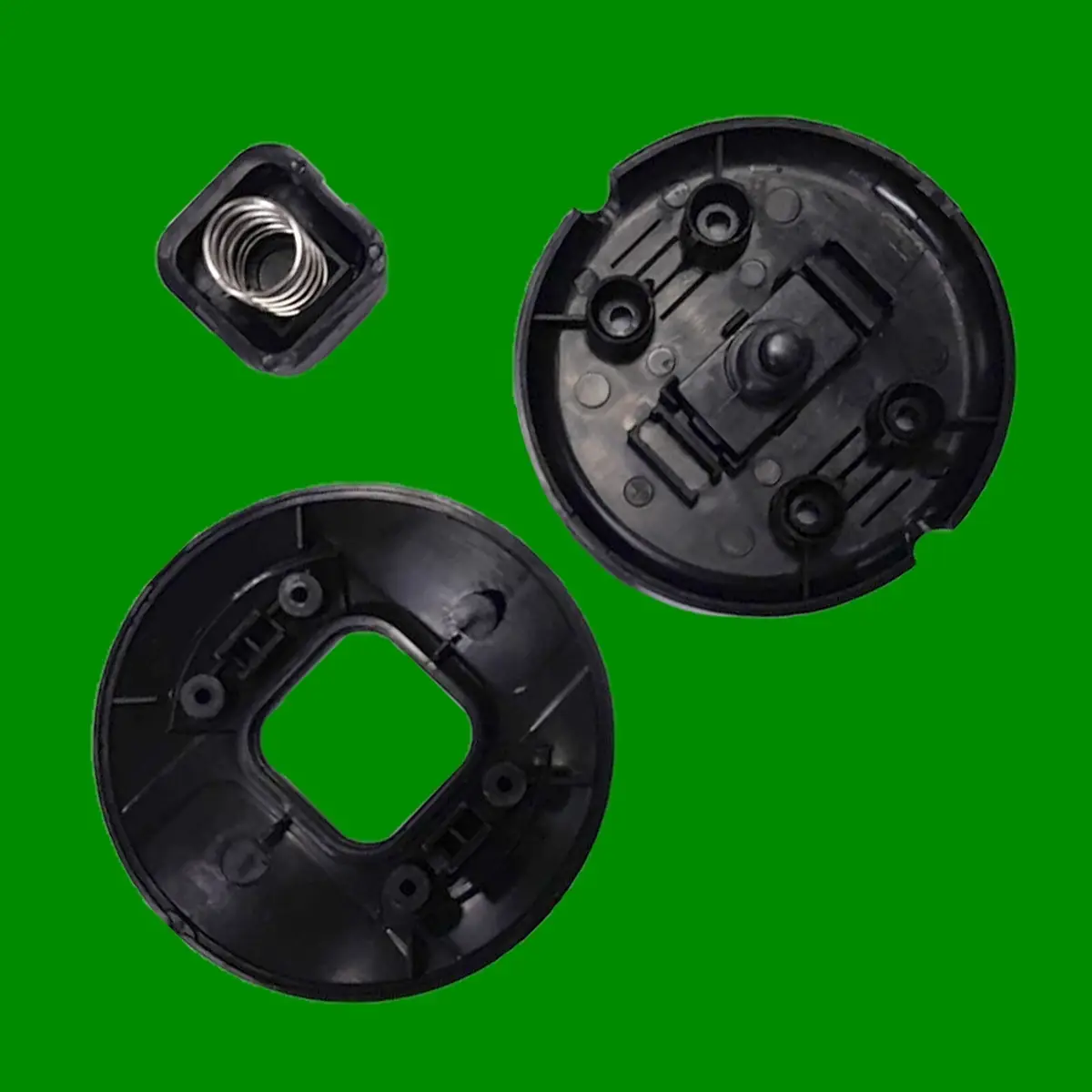 Black 2 Core 2A Foot Button Lamp Light Round Floor Inline On/Off Switch, 70mm - image 4 | Free standard UK delivery included | Discount Quality Products