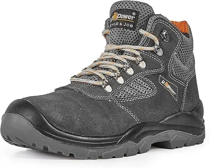 U-Power Real S1P SRC Steel Top Cap Safety Unisex Work Shoe Boots UK 5 BC10315 - image 10 | Free standard UK delivery included | Discount Quality Products