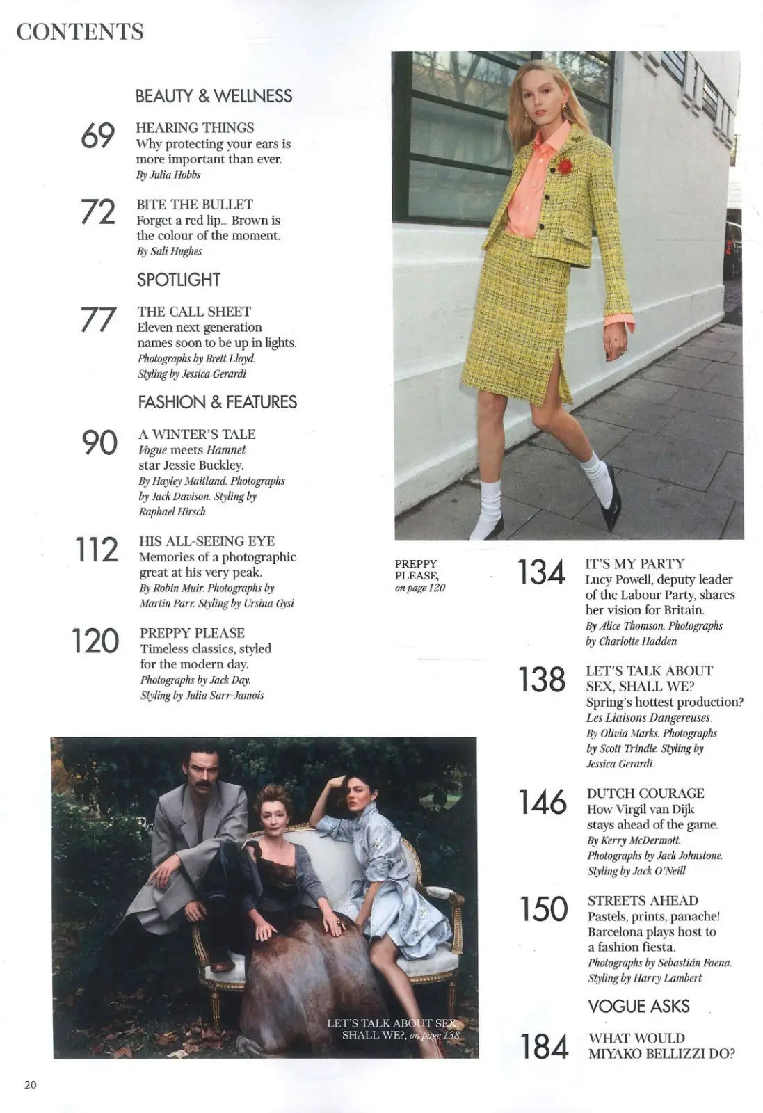 Vogue Magazine: Jessie Buckley, Tom Blyth, Monica Barbaro, L. Manville, Feb 2026 - image 4 | Free standard UK delivery included | Discount Quality Products