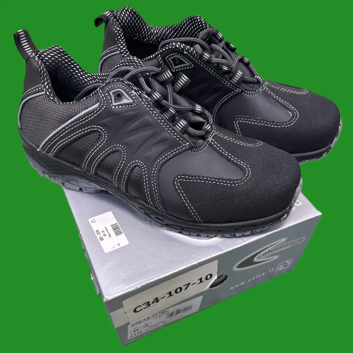 Cofra Break S3 SRC Aluminium Toe Cap Safety Work Shoe Trainers UK 10 30161-000 - image 2 | Free standard UK delivery included | Discount Quality Products