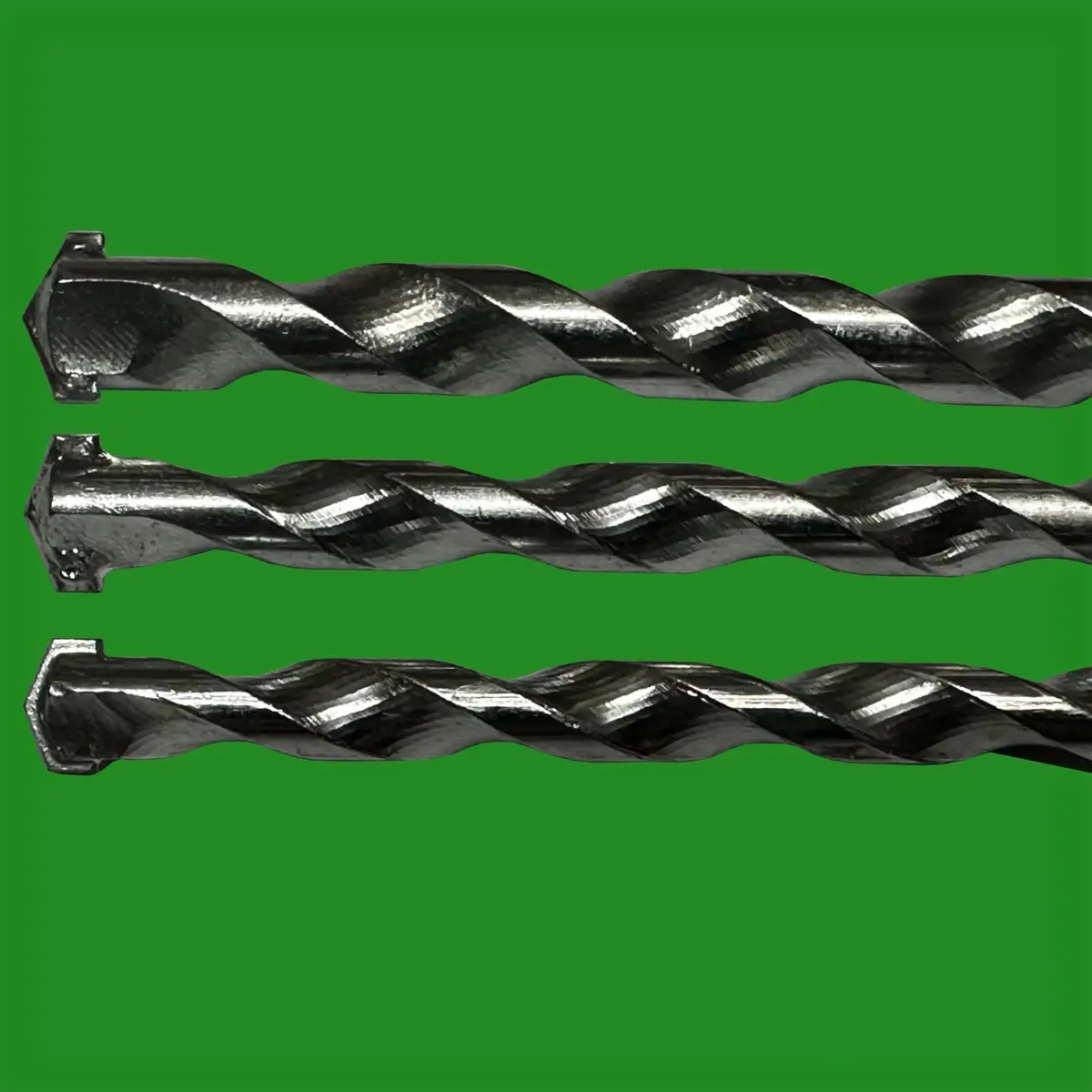 3x 400mm Long Masonry Drill BIT Set 8mm 10mm 12mm, Brick Concrete, Block, Stone - image 3 | Free standard UK delivery included | Discount Quality Products